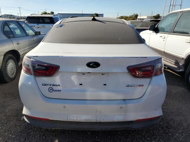 KNAGN4AD2G5098709 - 2016 KIA OPTIMA HYBRID WHITE photo 6