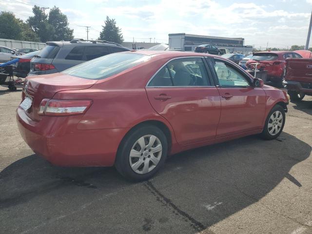 4T1BF3EK3AU511999 - 2010 TOYOTA CAMRY BASE Czerwony zdjęcie 3