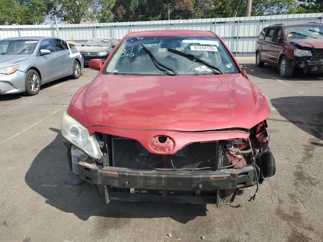 4T1BF3EK3AU511999 - 2010 TOYOTA CAMRY BASE Czerwony zdjęcie 5