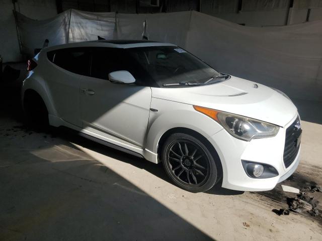 KMHTC6AE0DU106928 - 2013 HYUNDAI VELOSTER TURBO 白色 照片 4