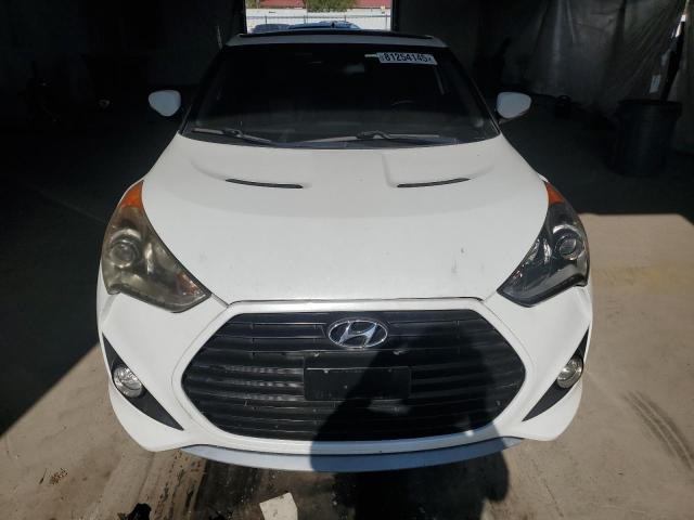 KMHTC6AE0DU106928 - 2013 HYUNDAI VELOSTER TURBO 白色 照片 5