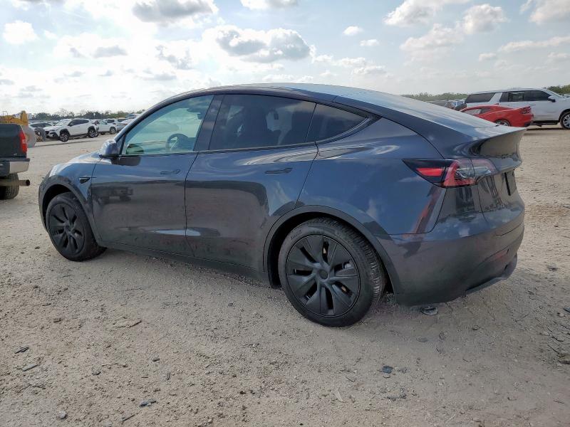 7SAYGDED7SA342535 - 2025 TESLA MODEL Y Темно-сірий фото 2