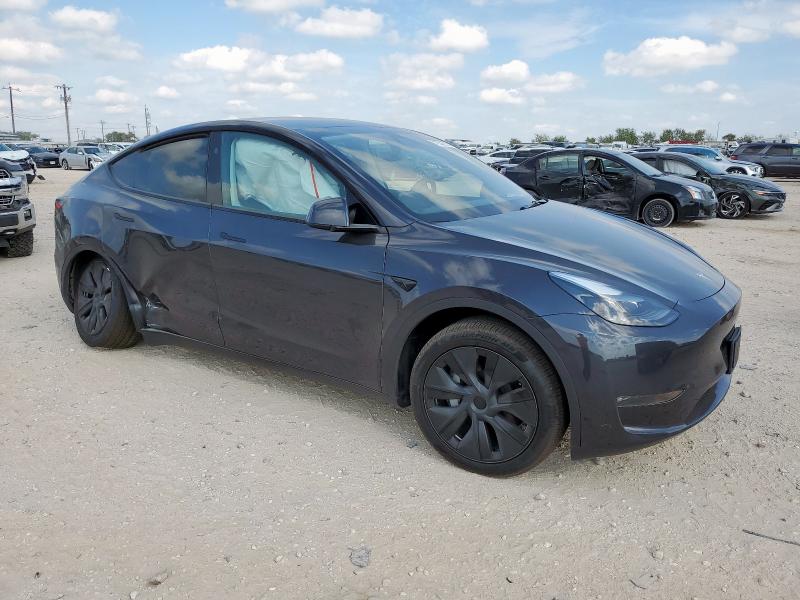 7SAYGDED7SA342535 - 2025 TESLA MODEL Y Темно-сірий фото 4