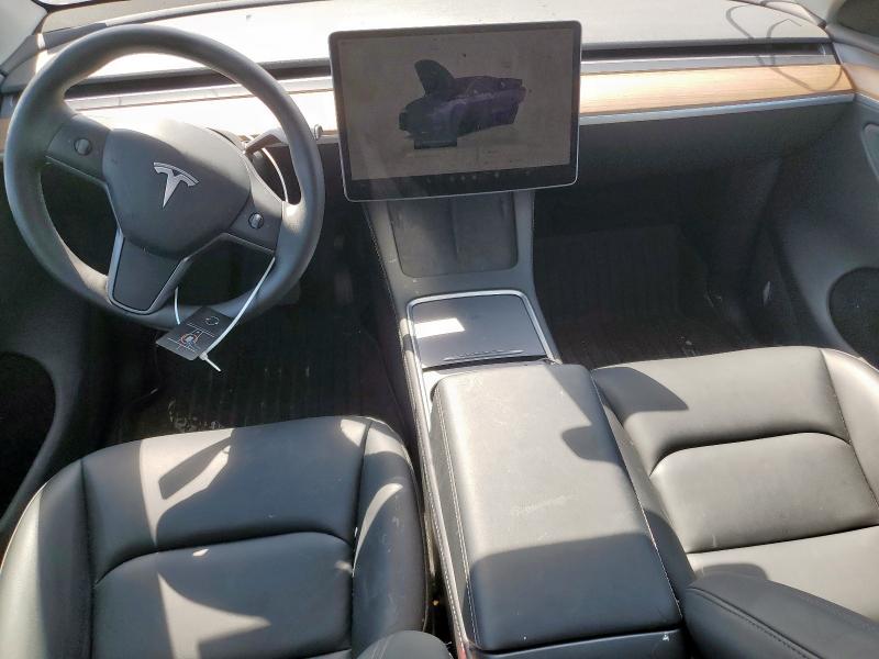 7SAYGDED7SA342535 - 2025 TESLA MODEL Y Темно-сірий фото 8