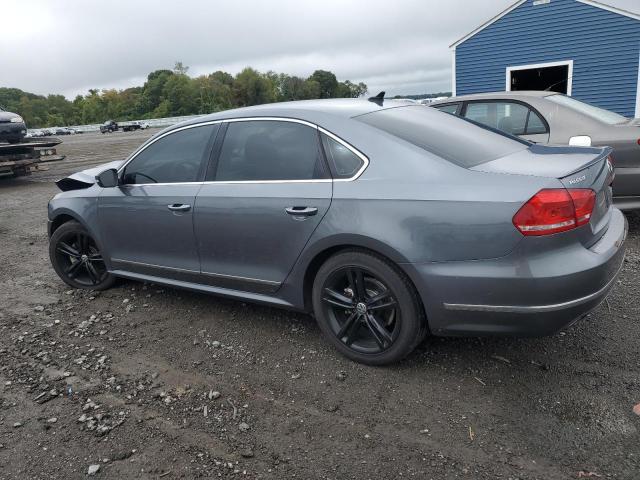 1VWCN7A35EC089857 - 2014 VOLKSWAGEN PASSAT SEL GRAY photo 2