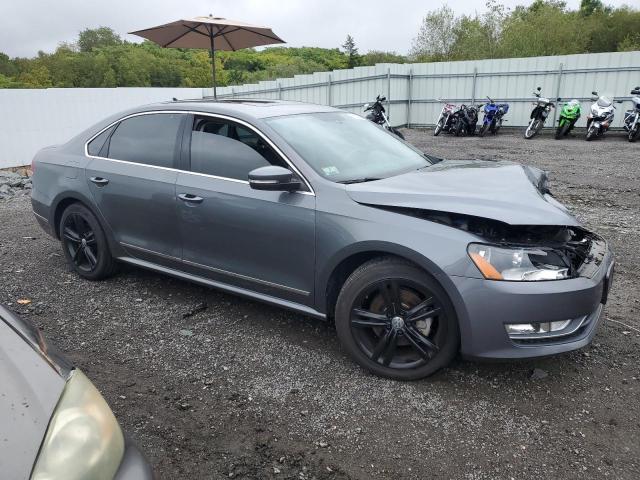 1VWCN7A35EC089857 - 2014 VOLKSWAGEN PASSAT SEL GRAY photo 4