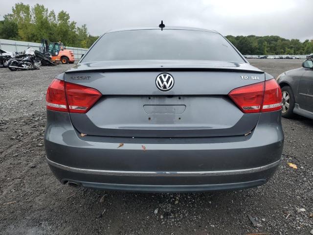1VWCN7A35EC089857 - 2014 VOLKSWAGEN PASSAT SEL GRAY photo 6