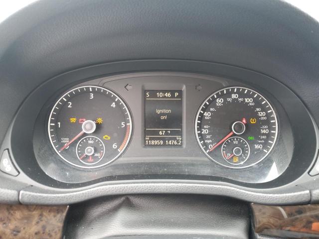 1VWCN7A35EC089857 - 2014 VOLKSWAGEN PASSAT SEL GRAY photo 9