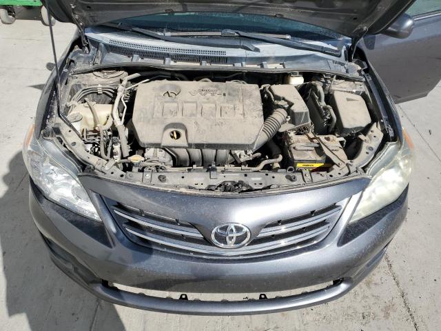 5YFBU4EE3DP223802 - 2013 TOYOTA COROLLA BASE Szary zdjęcie 11