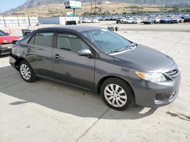 5YFBU4EE3DP223802 - 2013 TOYOTA COROLLA BASE Szary zdjęcie 4