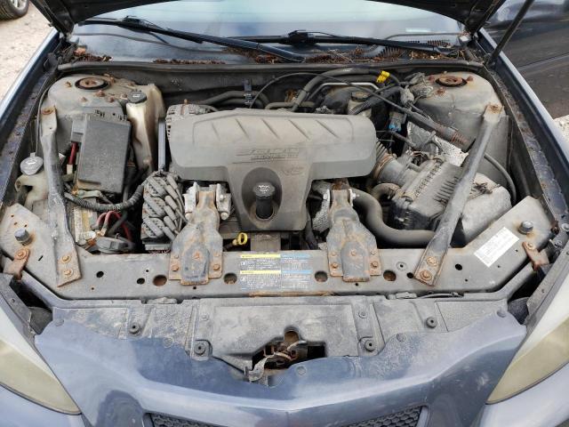 2G2WP552X81130594 - 2008 PONTIAC GRAND PRIX GRAY photo 11