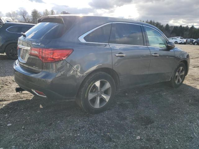 5FRYD4H29GB043167 - 2016 ACURA MDX GRAY photo 3