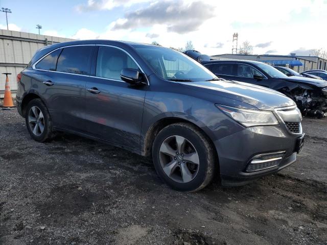 5FRYD4H29GB043167 - 2016 ACURA MDX GRAY photo 4