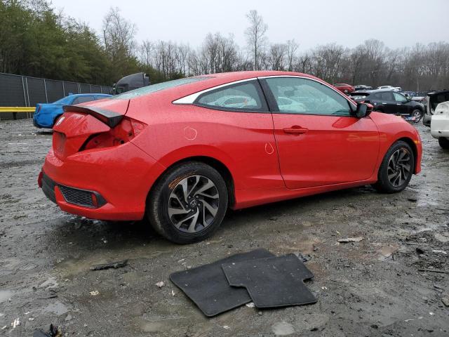 2HGFC4B04HH305922 - 2017 HONDA CIVIC LX RED photo 3