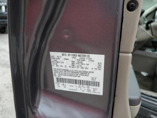 1FMCU9DG3BKA49144 - 2011 FORD ESCAPE XLT GRAY photo 13