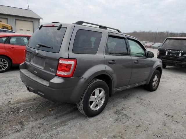 1FMCU9DG3BKA49144 - 2011 FORD ESCAPE XLT GRAY photo 3