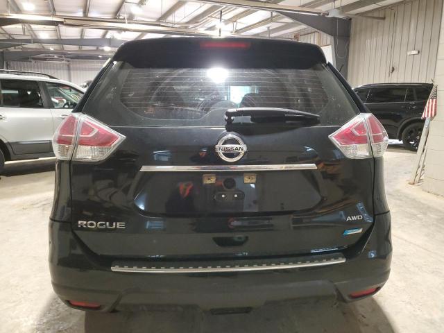 5N1AT2MV7EC837360 - 2014 NISSAN ROGUE S BLACK photo 6