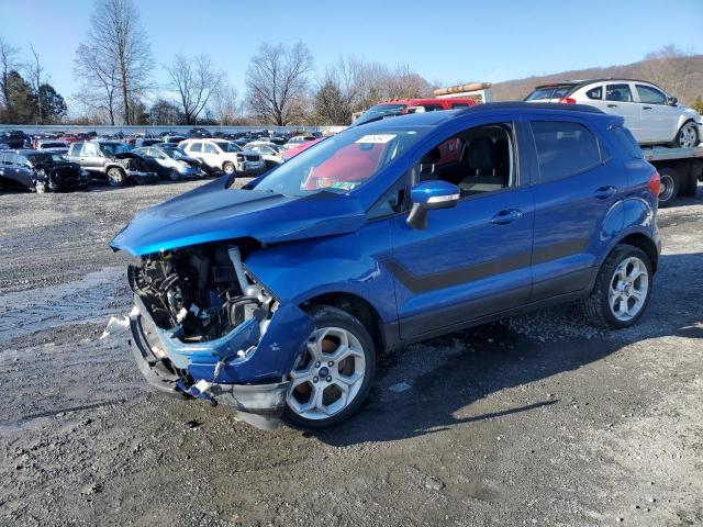 MAJ6S3GL0MC427064 - 2021 FORD ECOSPORT SE BLUE photo 1