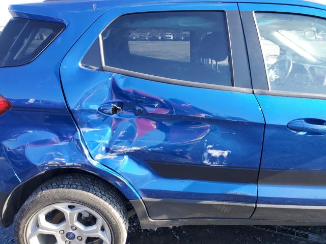 MAJ6S3GL0MC427064 - 2021 FORD ECOSPORT SE BLUE photo 10