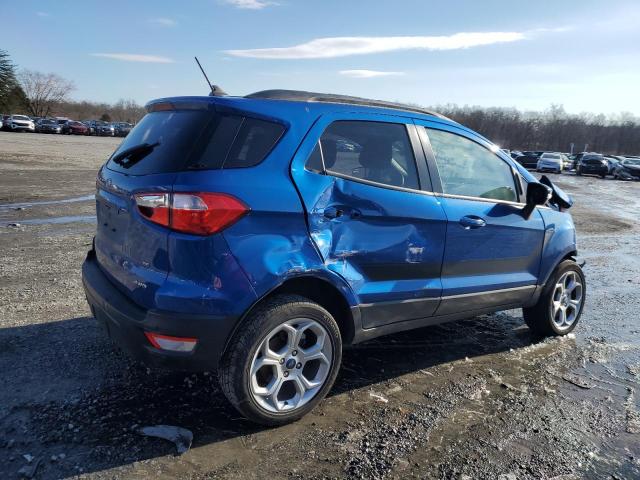 MAJ6S3GL0MC427064 - 2021 FORD ECOSPORT SE BLUE photo 3