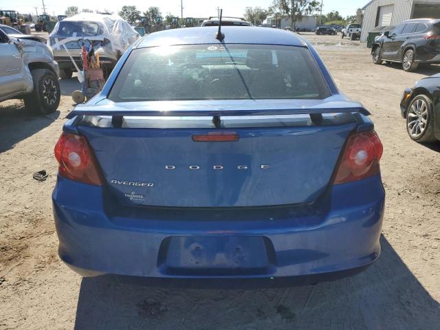 1C3CDZAB0EN184201 - 2014 DODGE AVENGER SE BLUE photo 6