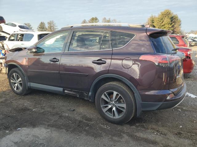 2T3RFREV4GW437584 - 2016 TOYOTA RAV4 XLE BROWN photo 2