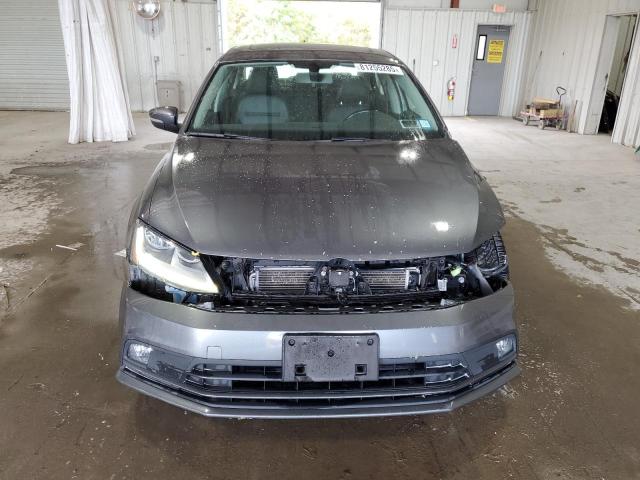 3VWL17AJ8HM384187 - 2017 VOLKSWAGEN JETTA SEL CHARCOAL photo 5