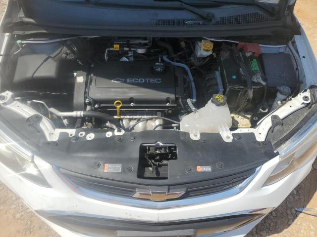 1G1JG6SH6H4148172 - 2017 CHEVROLET SONIC WHITE photo 11
