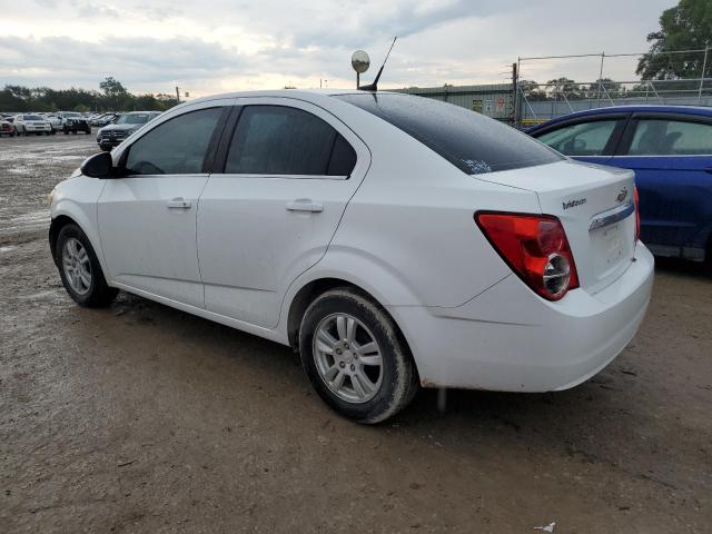 1G1JC5SH4D4165326 - 2013 CHEVROLET SONIC LT WHITE photo 2