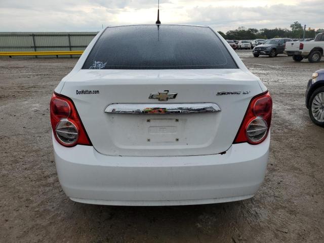 1G1JC5SH4D4165326 - 2013 CHEVROLET SONIC LT WHITE photo 6