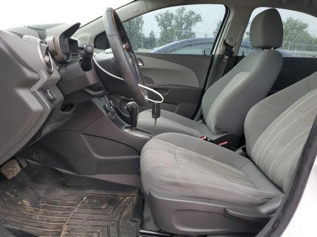 1G1JC5SH4D4165326 - 2013 CHEVROLET SONIC LT WHITE photo 7