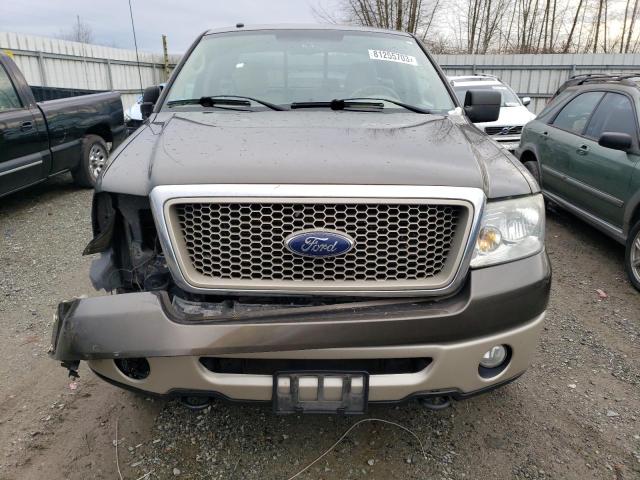 1FTPX14V98FA79540 - 2008 FORD F150 BROWN photo 5