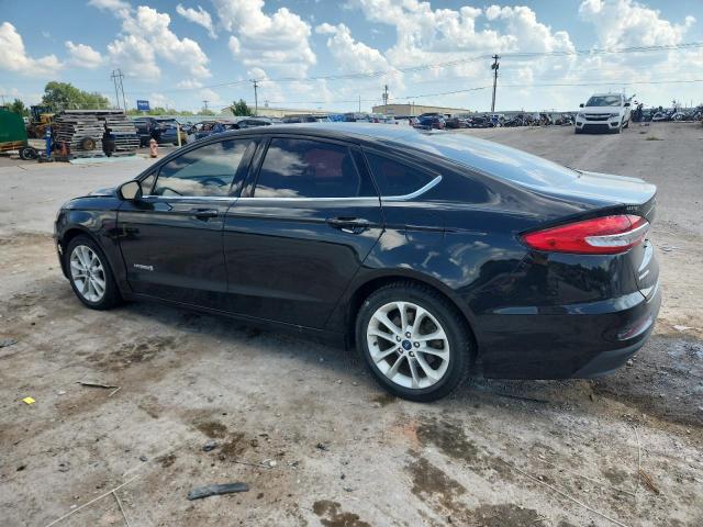 3FA6P0LU2KR139558 - 2019 FORD FUSION SE 黑色 照片 2