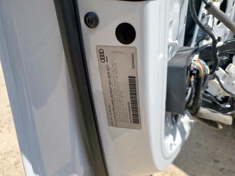 WAUM2AF26KN089635 - 2019 AUDI A6 PRESTIGE WHITE photo 12