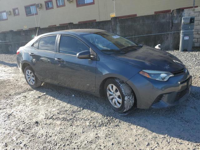2T1BURHE5FC257543 - 2015 TOYOTA COROLLA L GRAY photo 4