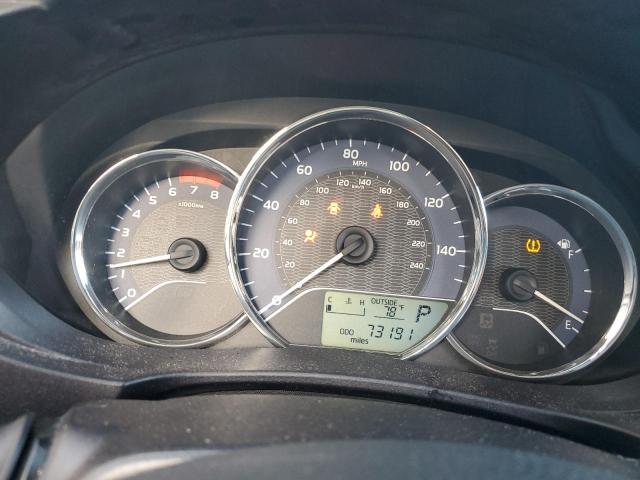 2T1BURHE5FC257543 - 2015 TOYOTA COROLLA L GRAY photo 9