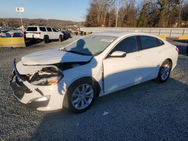 1G1ZD5ST2MF063256 - 2021 CHEVROLET MALIBU LT WHITE photo 1