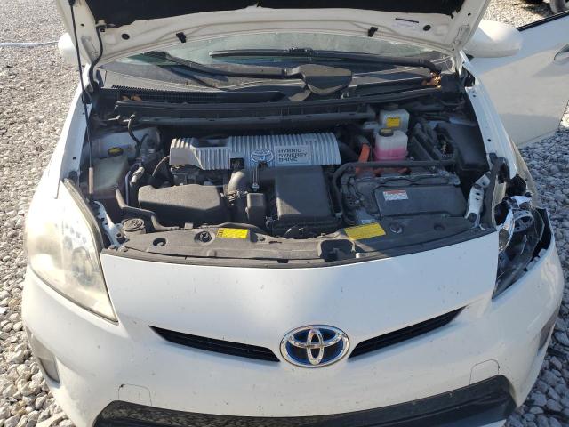 JTDKN3DU9D5694009 - 2013 TOYOTA PRIUS Beyaz fotoğraf 11