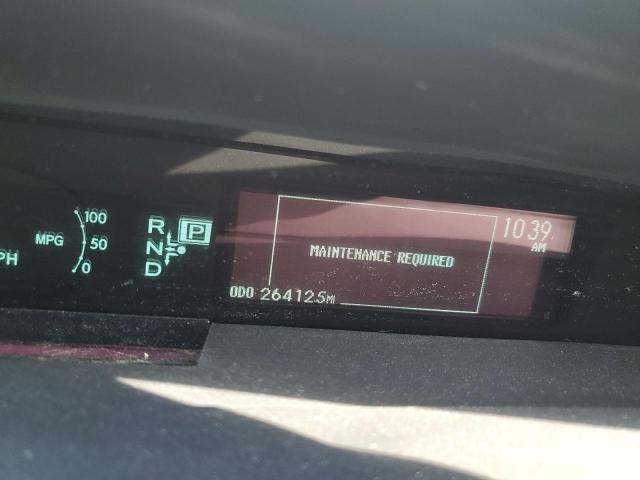 JTDKN3DU9D5694009 - 2013 TOYOTA PRIUS Beyaz fotoğraf 9