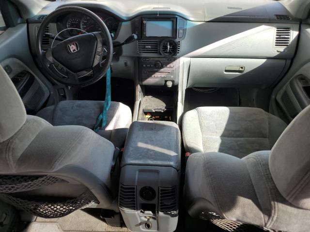 5FNYF18485B020651 - 2005 HONDA PILOT EX WHITE photo 8