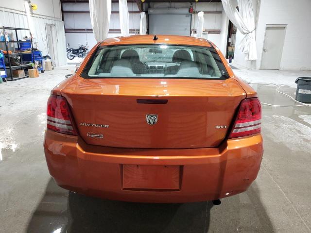 1B3LC56J48N160335 - 2008 DODGE AVENGER SXT ORANGE photo 6