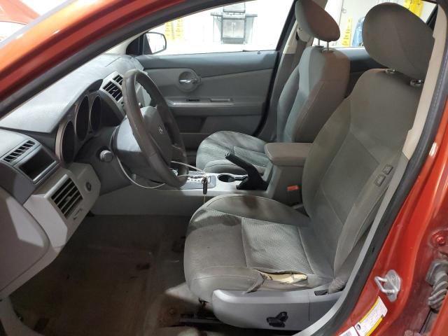 1B3LC56J48N160335 - 2008 DODGE AVENGER SXT ORANGE photo 7