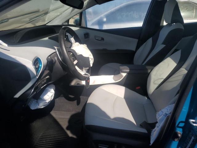 JTDKARFP2H3037172 - 2017 TOYOTA PRIUS PRIM Dəniz mavisi foto 7