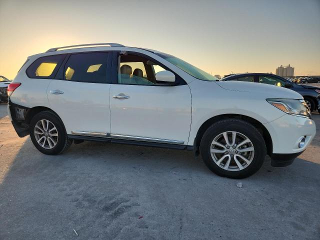 5N1AR2MN9EC646392 - 2014 NISSAN PATHFINDER S أبيض صورة 4