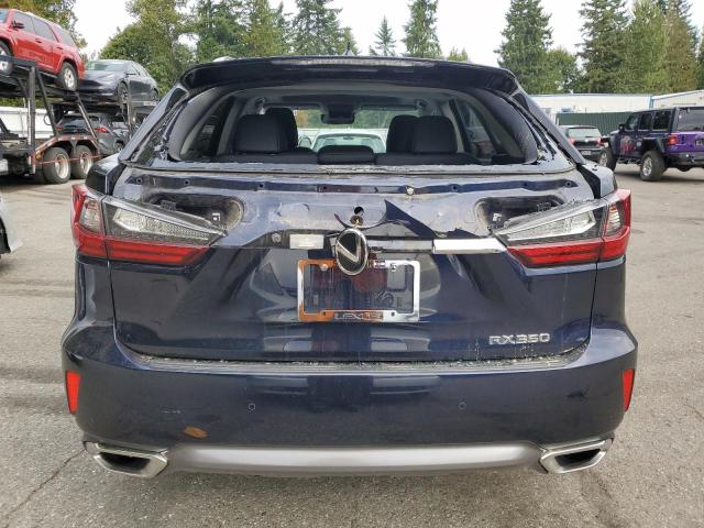 2T2BZMCAXJC155328 - 2018 LEXUS RX 350 BASE Կապույտ լուսանկար 6