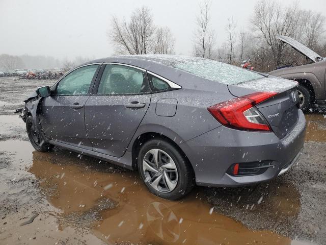 2HGFC2F69LH505299 - 2020 HONDA CIVIC LX GRAY photo 2