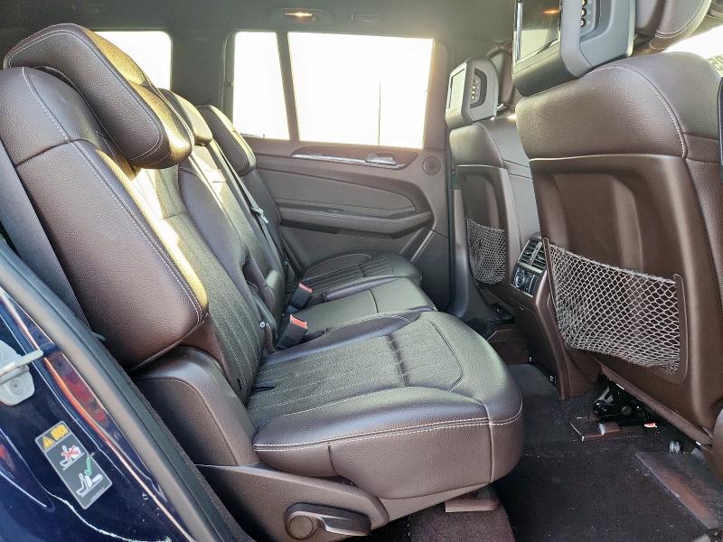 4JGDF6EE9HA796613 - 2017 MERCEDES-BENZ GLS 450 4MATIC BLUE photo 11