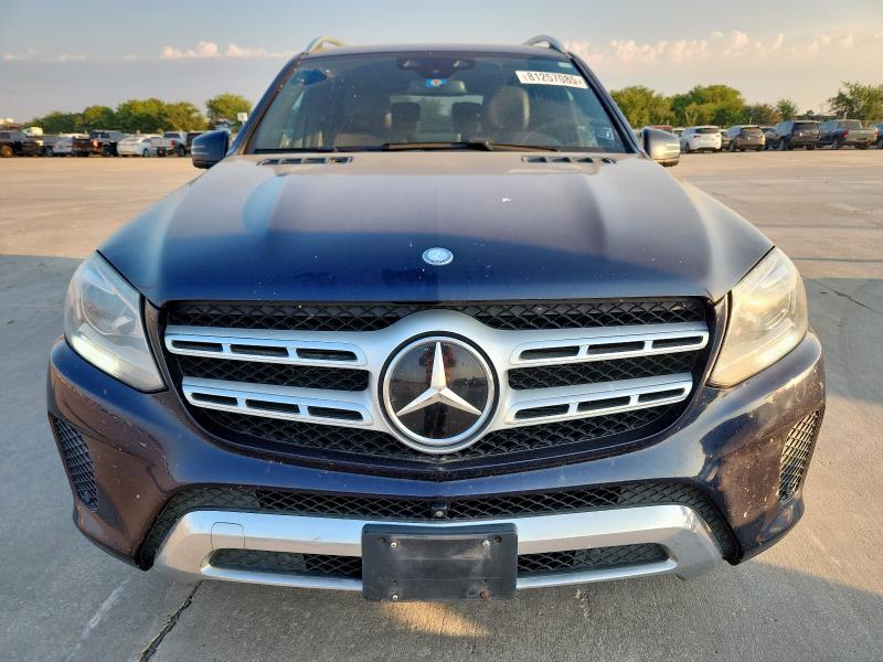 4JGDF6EE9HA796613 - 2017 MERCEDES-BENZ GLS 450 4MATIC BLUE photo 5