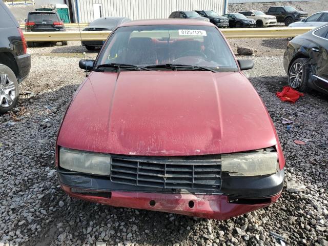 1G1LD55M4RY257194 - 1994 CHEVROLET CORSICA RED photo 5