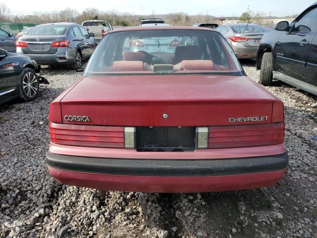 1G1LD55M4RY257194 - 1994 CHEVROLET CORSICA RED photo 6